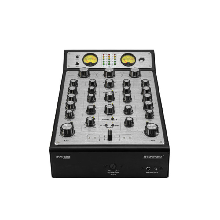 OMNITRONIC TRM-222 Rotary Mixer a 2 canali - KaotikaStore - 4026397716375
