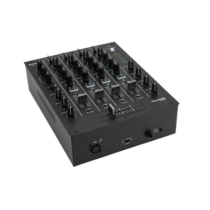 OMNITRONIC PM-404F 4-channel DJ Mixer with Filter and Bluetooth - KaotikaStore - 4026397756869