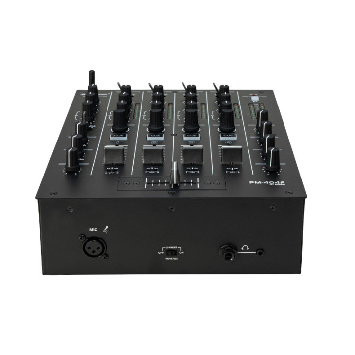 OMNITRONIC PM-404F 4-channel DJ Mixer with Filter and Bluetooth - KaotikaStore - 4026397756869