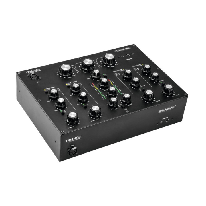 OMNITRONIC TRM-402 Rotary Mixer a 4 canali - KaotikaStore - 4026397659948