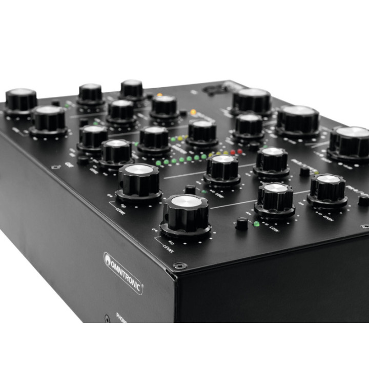 OMNITRONIC TRM-402 Rotary Mixer a 4 canali - KaotikaStore - 4026397659948