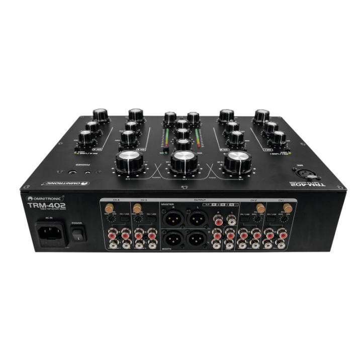 OMNITRONIC TRM-402 Rotary Mixer a 4 canali - KaotikaStore - 4026397659948