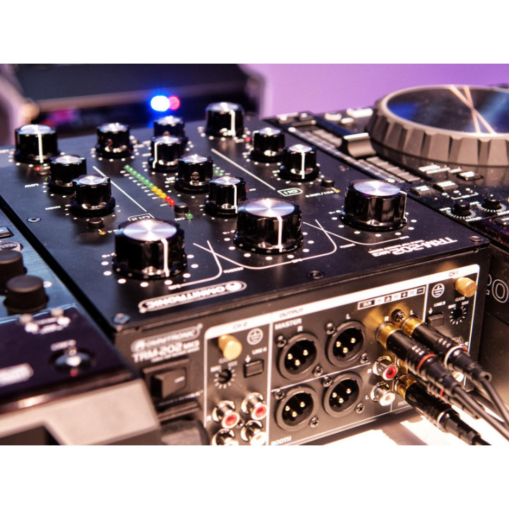 OMNITRONIC TRM-202MK3 Rotary-Mixer a 2 canali - KaotikaStore - 4026397659962