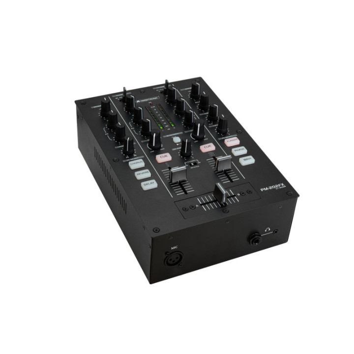 OMNITRONIC PM-202FX 2-Channel DJ Mixer with Filter
