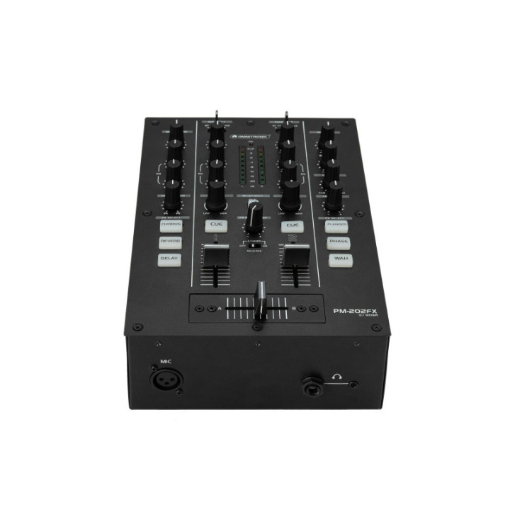 OMNITRONIC PM-202FX 2-Channel DJ Mixer with Filter