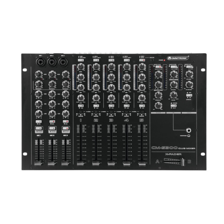 OMNITRONIC CM-5300 Mixer per club - KaotikaStore - 4026397708172