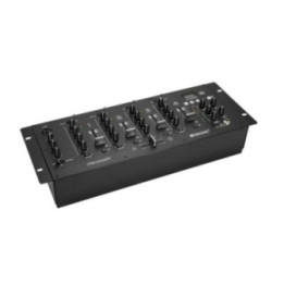 OMNITRONIC PM-444Pi Mixer per DJ a 4 canali con lettore e interfaccia USB - KaotikaStore - 4026397704815