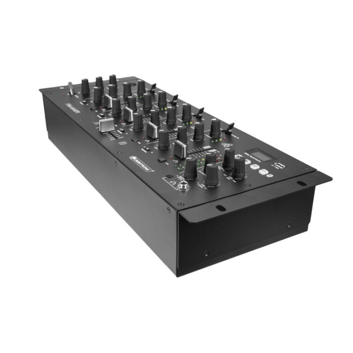 OMNITRONIC PM-444Pi Mixer per DJ a 4 canali con lettore e interfaccia USB - KaotikaStore - 4026397704815