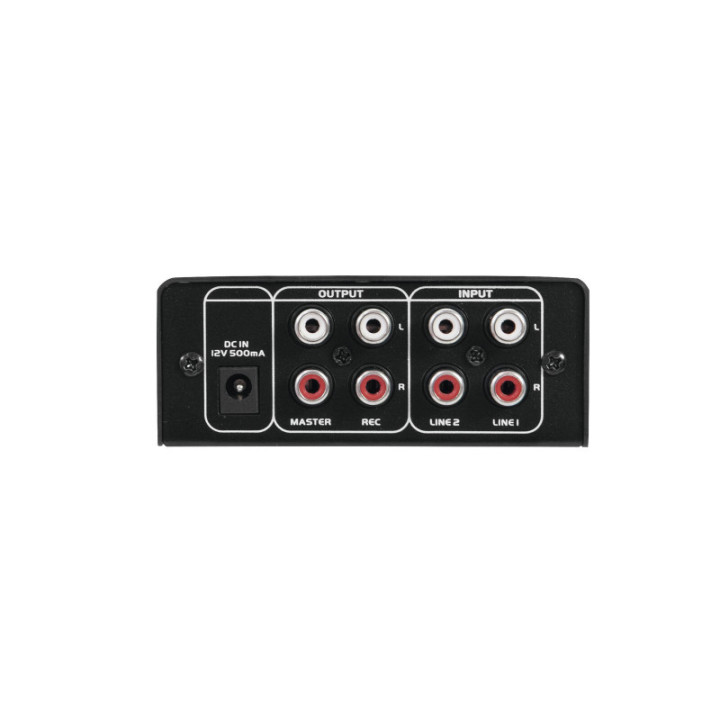 OMNITRONIC GNOME-202 Mini Mixer nero - KaotikaStore - 4026397514094