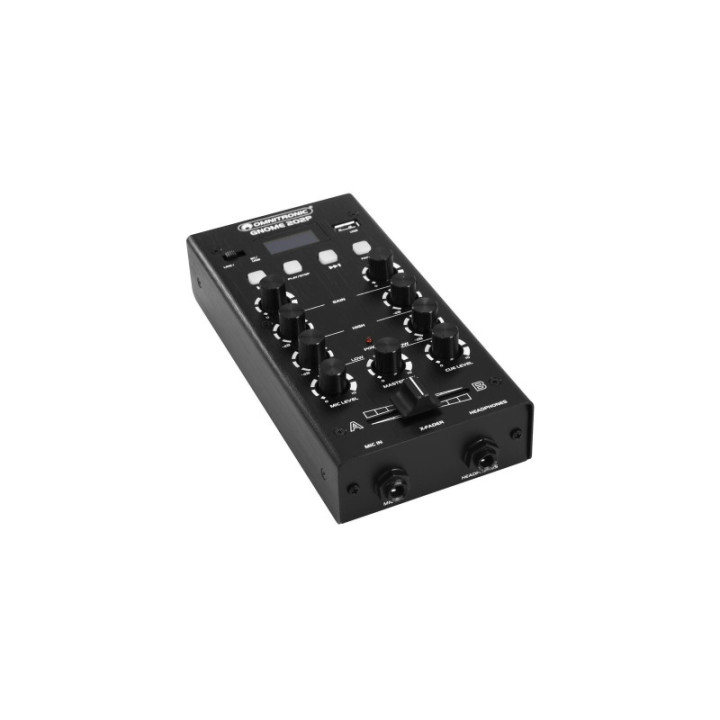 OMNITRONIC GNOME-202P Mini Mixer nero - KaotikaStore - 4026397660661