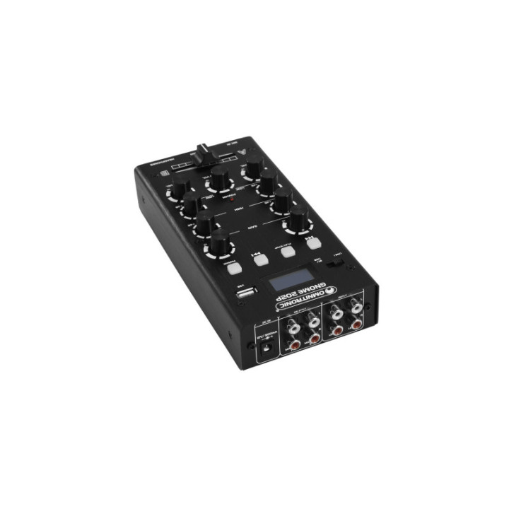 OMNITRONIC GNOME-202P Mini Mixer nero - KaotikaStore - 4026397660661