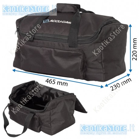 Accu Case ASC-AC-420 borsa per trasporto effetti luce macchine fumo attrezzature 