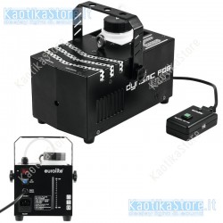 Eurolite Dynamic Fog 600 Fog machine 600w macchina del fumo controllo remoto via filo