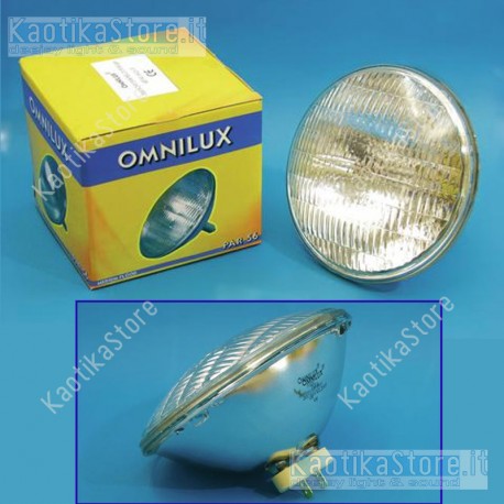 Omnilux PAR-56 230V/500W MFL 2000h H lampada di ricambio per faro PAR56  palco teatro live music PAR 56 