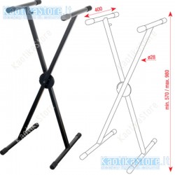 Dap Audio Keyboard Stand Ergo1 supporto per tastiera 