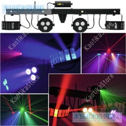 EUROLITE LED KLS laser bar FX light set