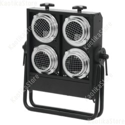 Accecatore 2600W illuminatore 4xPAR36 650W 120V fari palco live colore chassis nero