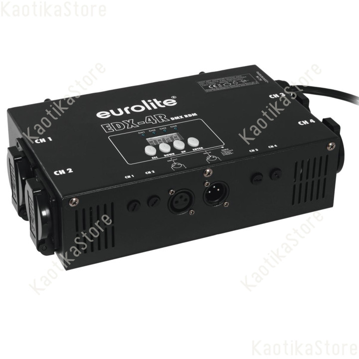 Eurolite EDX-4RT DMX RDM Truss Dimmer Pack centralina luci fari PAR faro teatrale