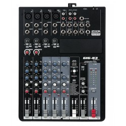 Dap Audio GIG-83CFX Mixer live a 8 canali, comprensivo di dinamiche e DSP