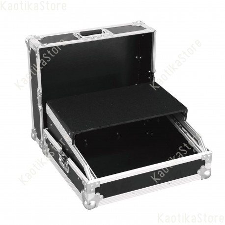 Roadinger Flightcase Mixer Case Pro LS-19 Laptop Tray bk