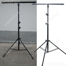 Showtec palo treppiedi con t-bar 3,0m 3000mm stativo KaotikaStore showtec 70910 ean 8717748379597