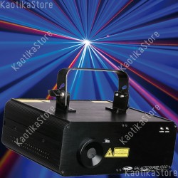 Showtec 51343 Laser Galactic FX RGB-1000 DMX con telecomando ean 8717748365767 laser 3d con 8 effetti rosso verde blu ciano bian