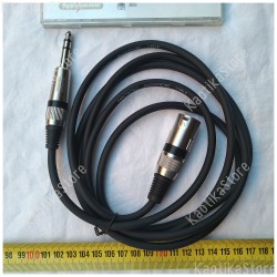 30225196 Omnitronic cavetto XK-20 XLR-male 6,3 plug stereo cavo OMNITRONIC Adaptercable XLR(M Jack stereo ean 4026397300635