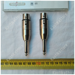 Sirus Pro adattatore XLR 3 poli femmina jack mono 6,3mm 