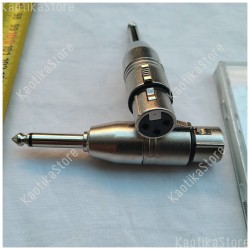Sirus Pro adattatore XLR 3 poli femmina jack mono 6,3mm 