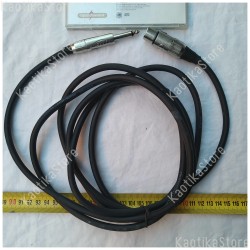 Omnitronic cavo Adaptercable XLR(F)/Jack bk lunghezza 3 metri 