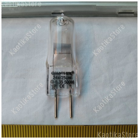 Omnilux EHJ 24V/250W G-6.35 500h 3000K lampadina di ricambio per effetti luce Omnilux EHJ 24V/250W G-6.35 500h 3000K lampadina di ricambio per effetti luce