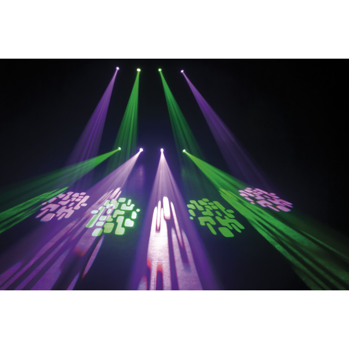45010 Showtec Kanjo Spot 10 RGB testa mobile LED KaotikaStore