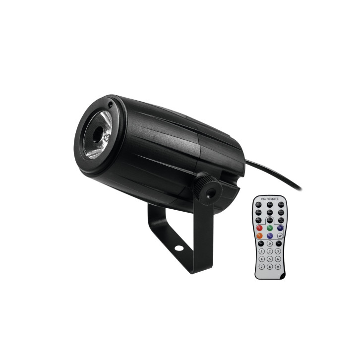 Eurolite Narrow-beam pinspot with 5 W 4in1 LED in RGBW EUROLITE LED PST-5 QCL Spot bk ean 4026397630657 eurolite 51916147