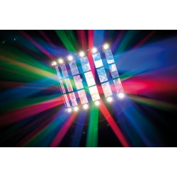 43156 Showtec Techno Derby 2-in-1 luce led + strobo 43156 ean 8717748365989 luce discoteca derby strobo led rgb color