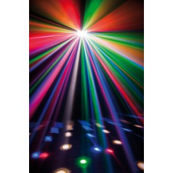 43156 Showtec Techno Derby 2-in-1 luce led + strobo 43156 ean 8717748365989 luce discoteca derby strobo led rgb color