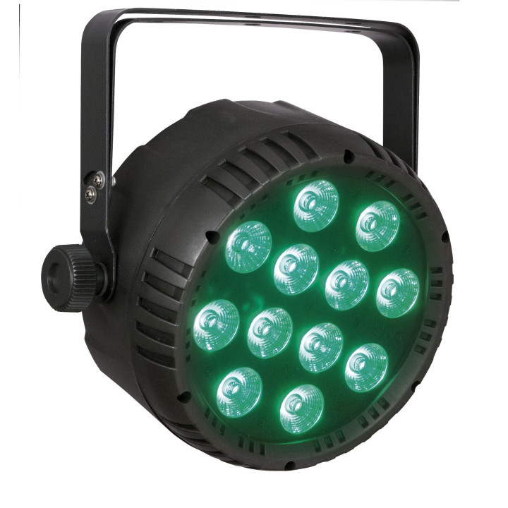 42651 Showtec Club Par 12/6 RGBWAUV LED DMX luci palchetto live music dj arredo locali lounge chillout centro benessere