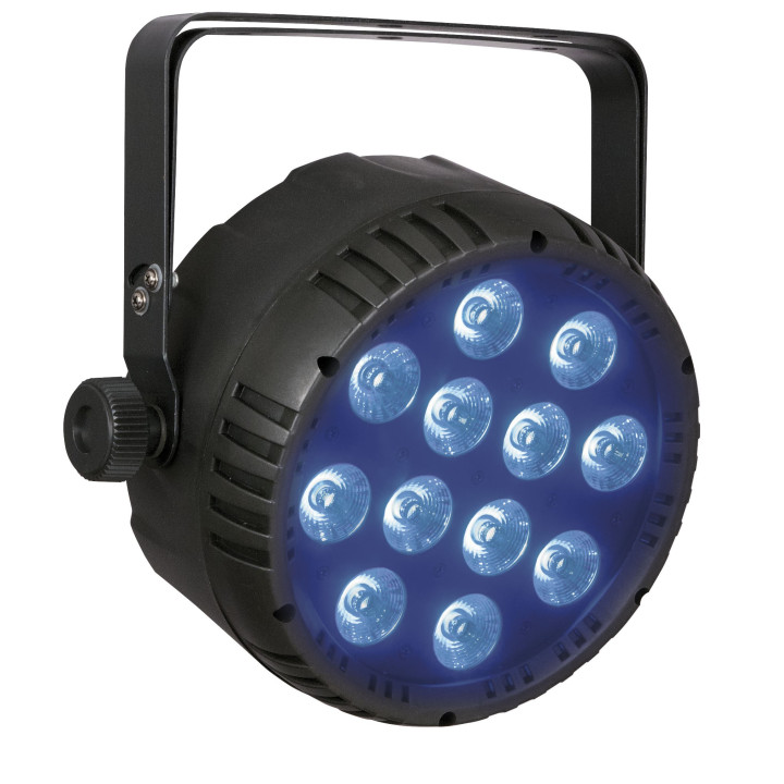42651 Showtec Club Par 12/6 RGBWAUV LED DMX luci palchetto live music dj arredo locali lounge chillout centro benessere