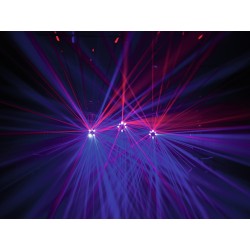 51741083 Eurolite FE-1750 Effetto 4-in-1 LASER derby wash RGBA/UV luce discoteca dj ean 4026397642773