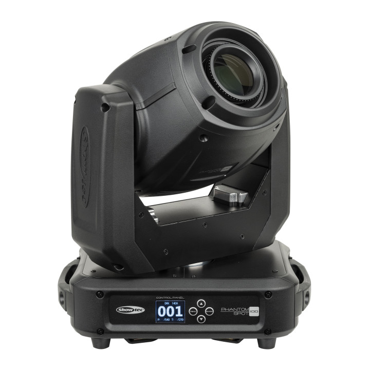 40077 Showtec Phantom 100 LED Spot testa mobile effetto luce motorizzato Testa mobile compatta Spot LED 100 W