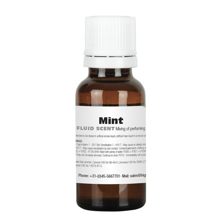Essenza MENTA per liquido del fumo macchina aroma fragranza fog machine smoke fluid fragrance profumo