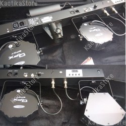 30276 Showtec QFX  Set luci compatto Multi FX fari, laser, effetti, palo, borsa, pedale luci dj feste  KaotikaStore