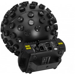 EUROLITE B-40 LASER effetto luce LED BEAM 8 W RGBW LEDs (4in1) EFFECT MIRROR BALL palla sfera 51741087 EAN 4026397647396