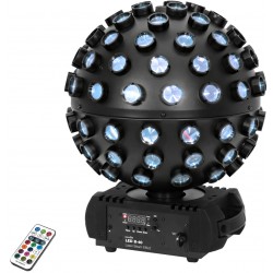 EUROLITE B-40 LASER effetto luce LED BEAM 8 W RGBW LEDs (4in1) EFFECT MIRROR BALL palla sfera 51741087 EAN 4026397647396