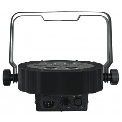 42579 Showtec Faro Compact Par 7 Tri LED DMX PAR luci palchetto live music dj arredo locali lounge chillout EAN 8717748419309