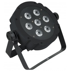 42579 Showtec Faro Compact Par 7 Tri LED DMX PAR luci palchetto live music dj arredo locali lounge chillout centro benessere