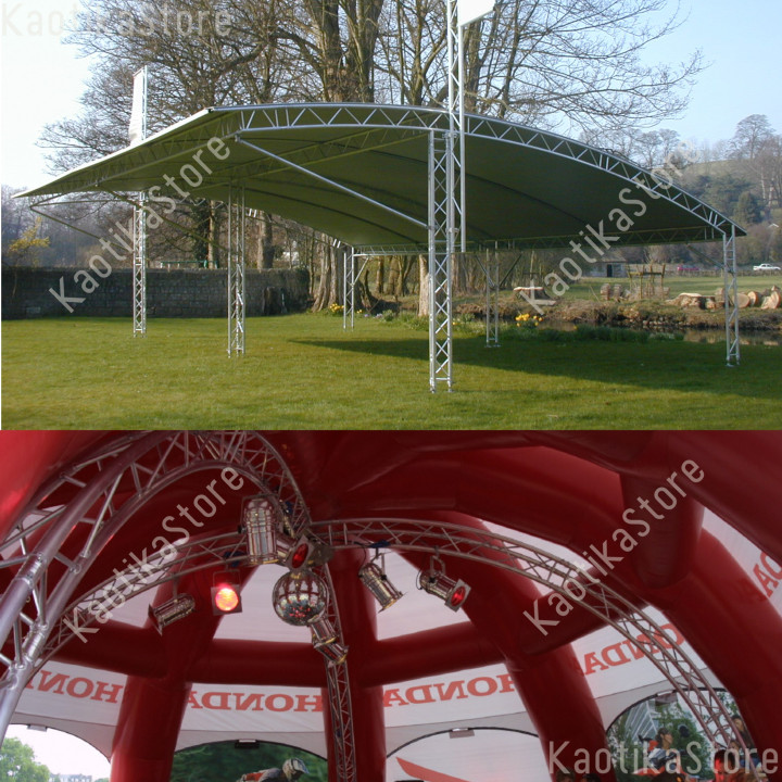 Milos Truss triangolore PRO-30 GT dritto 1500 mm americana supporto luci traliccio 1,5 metro palco live arredamento GT30150