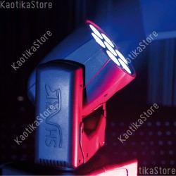Showtec Shark Wash One 7x 12W Q6 LED testa mobile beam luci discoteca testa rotante DMX