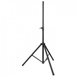 Showgear Speaker Stand Alluminio 1220-1.800 mm palo treppiede supporto casse attive e passive supporto D8321 EAN 8717748264596