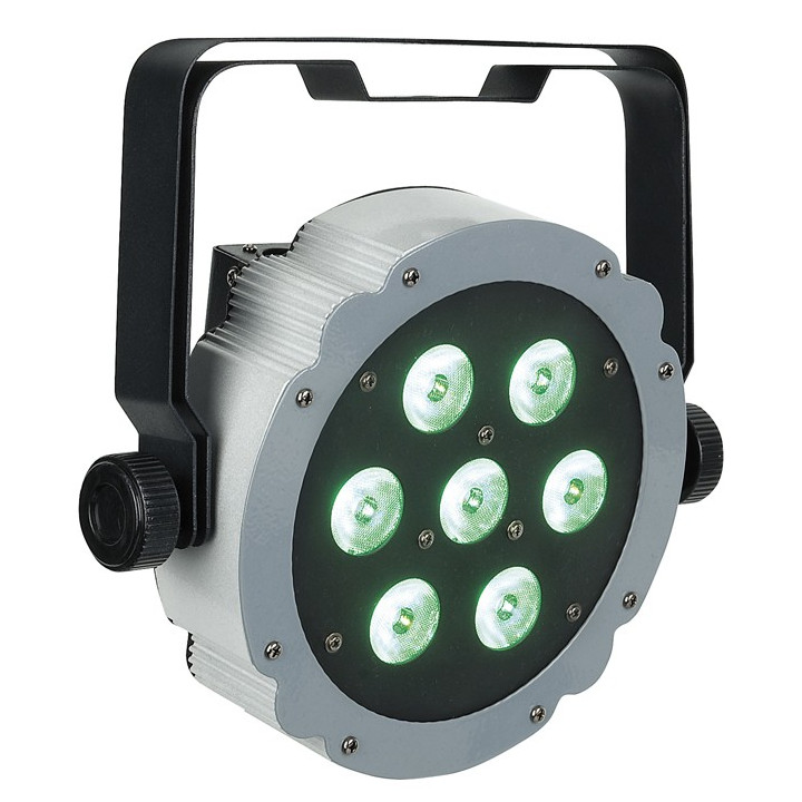 42582 Showtec Faro Compact Par 7 Q4 LED DMX PAR luci palchetto live music dj arredo locali lounge chillout centro benessere ean