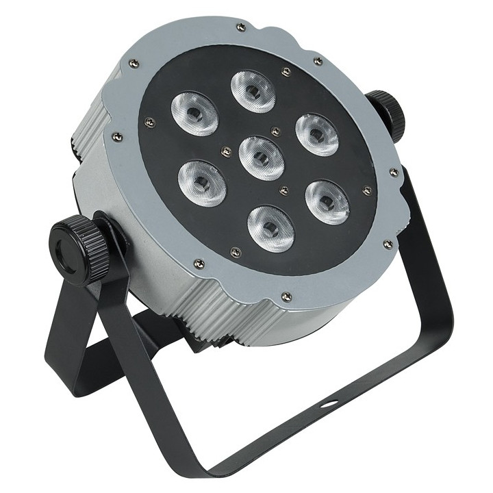42582 Showtec Faro Compact Par 7 Q4 LED DMX PAR luci palchetto live music dj arredo locali lounge chillout centro benessere ean